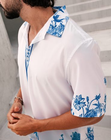 Camisa Seda Grecia