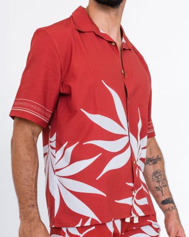 Camisa Seda Palma