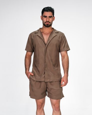 Camisa Costera Café