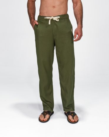 Pantalón Lino Sage